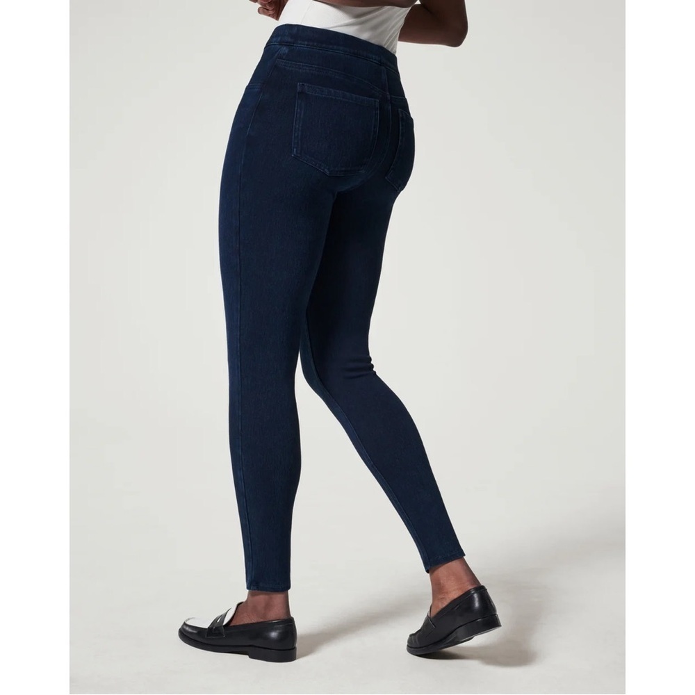 SPANX Jean-ish Ankle Leggings Twilight Rinse - Picture 3 of 12